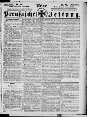 Neue preußische Zeitung vom 16.02.1896