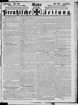 Neue preußische Zeitung on Feb 21, 1896