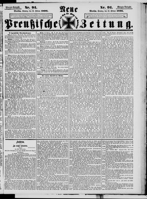 Neue preußische Zeitung vom 23.02.1896