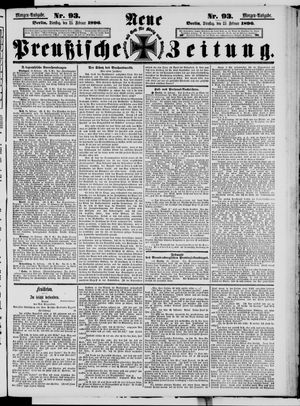 Neue preußische Zeitung on Feb 25, 1896