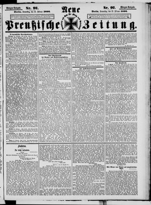 Neue preußische Zeitung on Feb 27, 1896