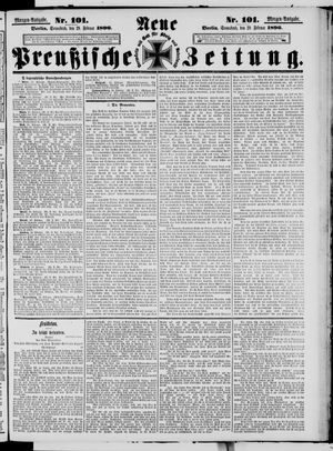 Neue preußische Zeitung vom 29.02.1896