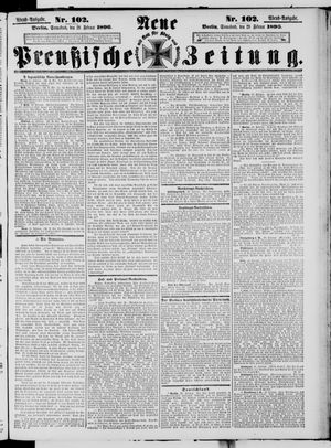 Neue preußische Zeitung vom 29.02.1896