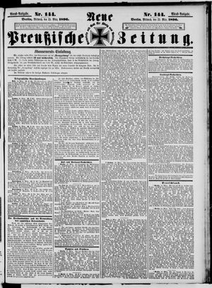 Neue preußische Zeitung vom 25.03.1896