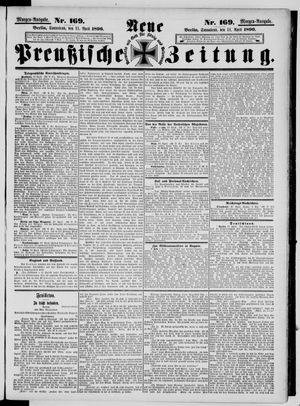 Neue preußische Zeitung vom 11.04.1896