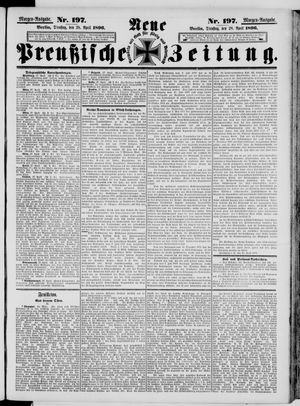 Neue preußische Zeitung vom 28.04.1896