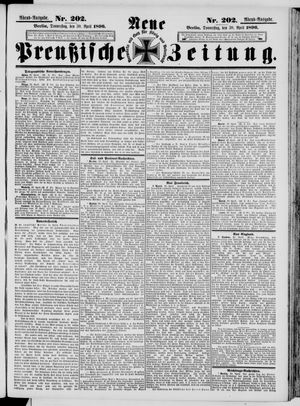 Neue preußische Zeitung vom 30.04.1896