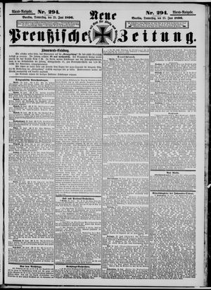 Neue preußische Zeitung vom 25.06.1896