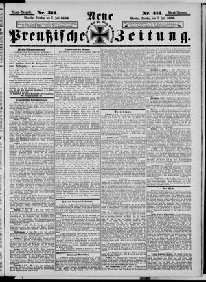 Neue preußische Zeitung vom 07.07.1896