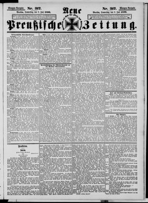 Neue preußische Zeitung vom 09.07.1896