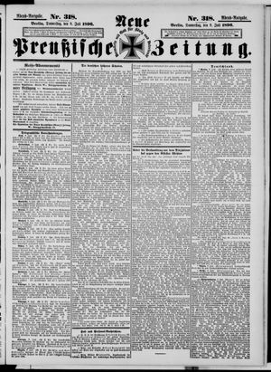 Neue preußische Zeitung vom 09.07.1896