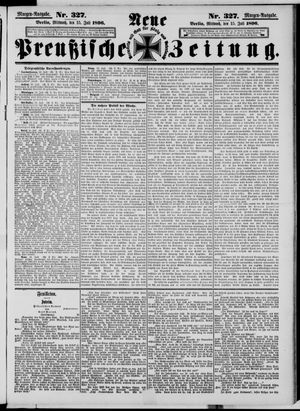 Neue preußische Zeitung vom 15.07.1896