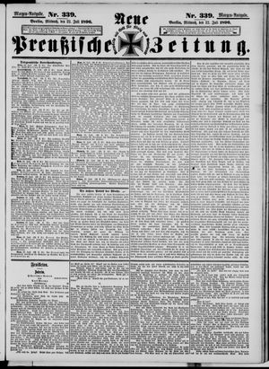Neue preußische Zeitung vom 22.07.1896