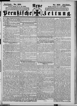 Neue preußische Zeitung vom 29.07.1896