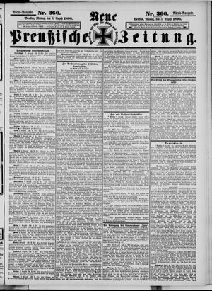 Neue preußische Zeitung vom 03.08.1896