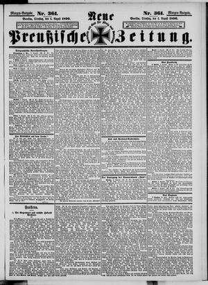 Neue preußische Zeitung vom 04.08.1896