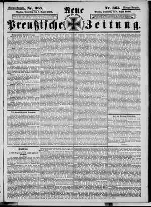 Neue preußische Zeitung vom 06.08.1896