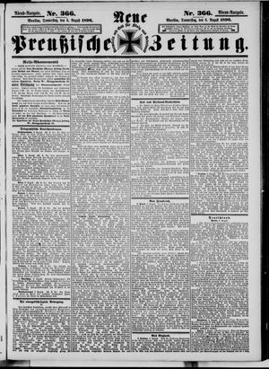 Neue preußische Zeitung vom 06.08.1896
