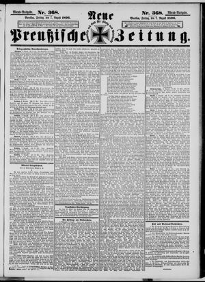 Neue preußische Zeitung vom 07.08.1896