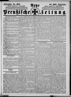 Neue preußische Zeitung vom 08.08.1896