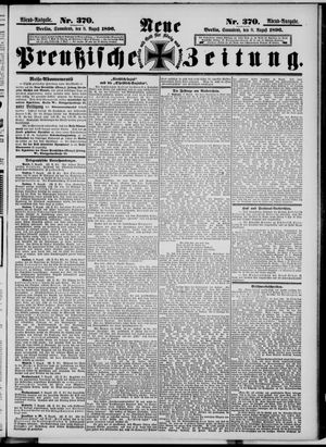 Neue preußische Zeitung vom 08.08.1896