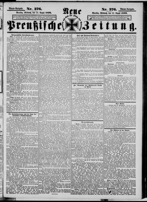 Neue preußische Zeitung vom 12.08.1896