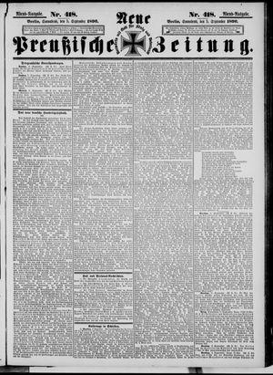 Neue preußische Zeitung vom 05.09.1896