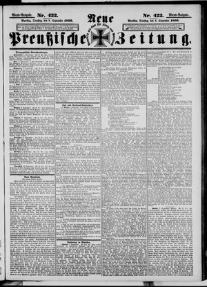 Neue preußische Zeitung vom 08.09.1896
