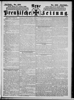 Neue preußische Zeitung on Sep 21, 1896