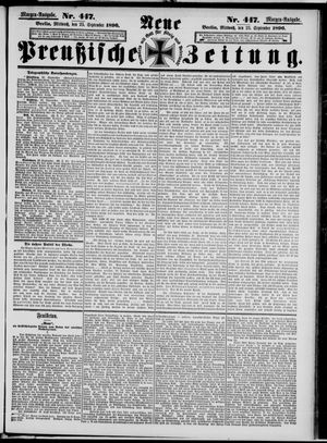 Neue preußische Zeitung vom 23.09.1896