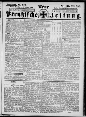 Neue preußische Zeitung vom 24.09.1896