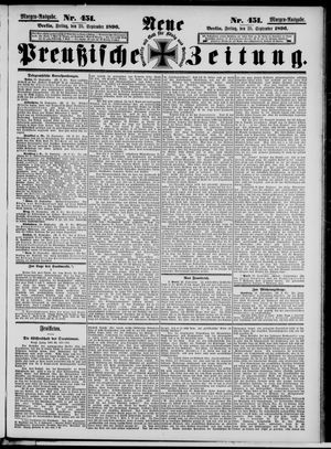 Neue preußische Zeitung vom 25.09.1896