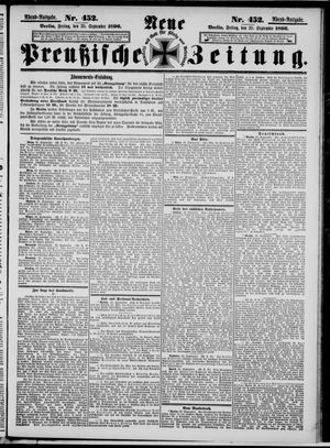 Neue preußische Zeitung vom 25.09.1896