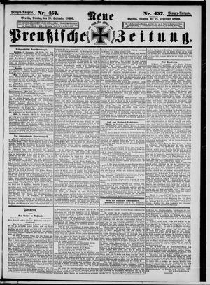 Neue preußische Zeitung vom 29.09.1896