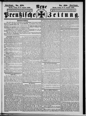Neue preußische Zeitung vom 29.09.1896