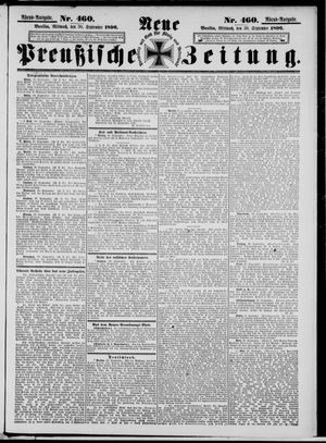 Neue preußische Zeitung vom 30.09.1896