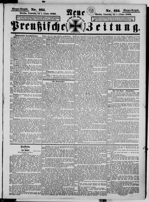 Neue preußische Zeitung vom 01.10.1896