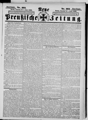 Neue preußische Zeitung vom 01.10.1896