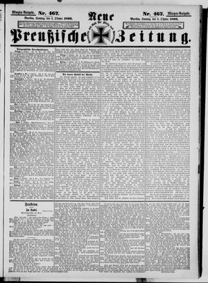 Neue preußische Zeitung vom 04.10.1896