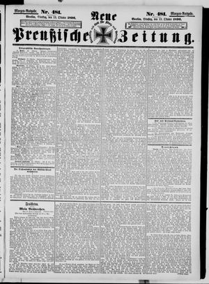 Neue preußische Zeitung vom 13.10.1896