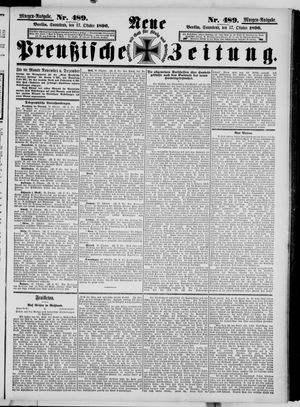 Neue preußische Zeitung vom 17.10.1896