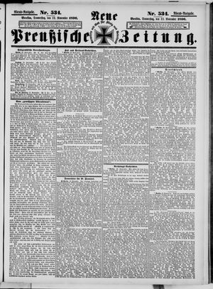 Neue preußische Zeitung vom 12.11.1896
