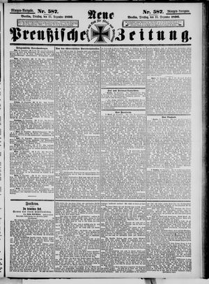 Neue preußische Zeitung vom 15.12.1896