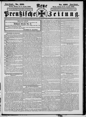 Neue preußische Zeitung vom 23.12.1896