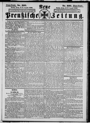 Neue preußische Zeitung vom 25.12.1896