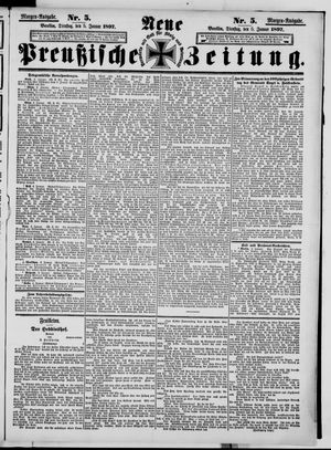 Neue preußische Zeitung vom 05.01.1897