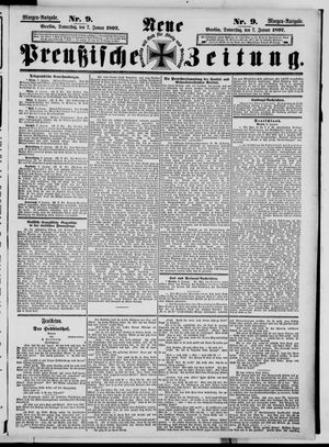 Neue preußische Zeitung vom 07.01.1897