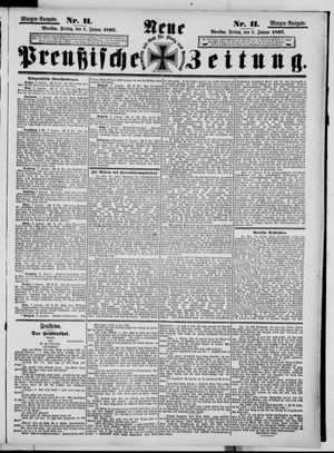 Neue preußische Zeitung vom 08.01.1897