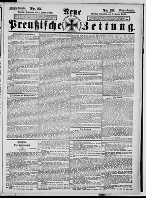 Neue preußische Zeitung vom 09.01.1897