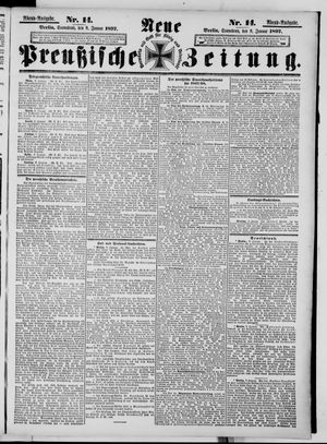 Neue preußische Zeitung vom 09.01.1897